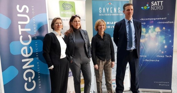 HYDREOS et les SATT SAYENS, CONECTUS et SATT NORD s’allient pour dynamiser l’innovation des entreprises  de la filière de l’Eau