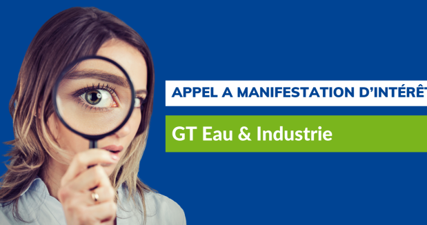 Appel à manifestation d'intérêt : Lancement du Groupe de Travail Eau & Industrie