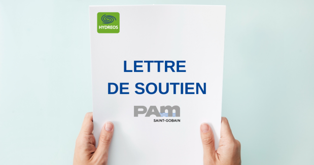 Lettre de soutien de Michel Fick, Président d'HYDREOS à Saint-Gobain PAM